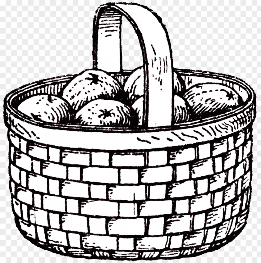 Basket Of Fruit Picnic Baskets Wicker Clip Art PNG