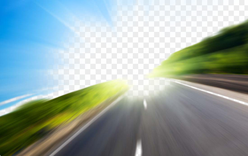 Beautiful Scenery Road Stock Photography PNG