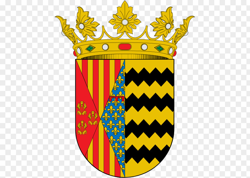 Duke Of Genoa Escutcheon Coat Arms Spain Spanish Nobility PNG