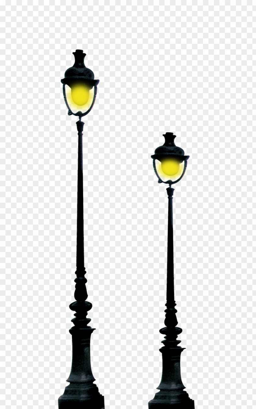 Metal Streetlight LED Street Light Lighting Electric PNG