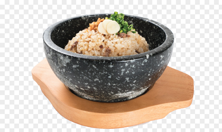 Rice Yakiniku Asian Cuisine Stonebowl Korean Kamameshi PNG