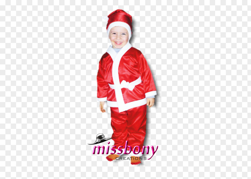 Santa Claus Costume Christmas Toddler PNG