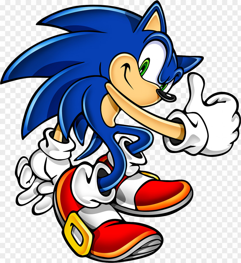 Sonic The Hedgehog Adventure Cartoon Film PNG