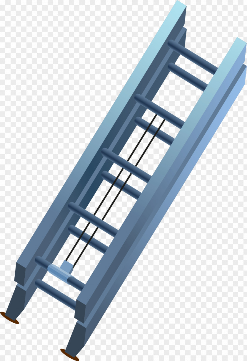 Vector Painted Ladder Logo PNG