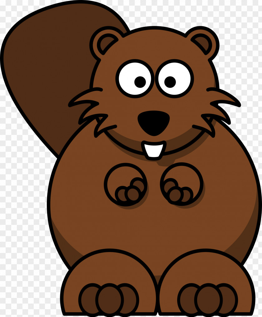 Beaver Cartoon Clip Art PNG
