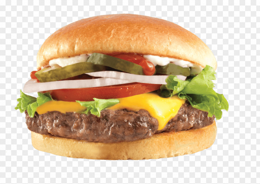 Burger Hamburger Chicken Sandwich Cheeseburger Wendy's Patty PNG