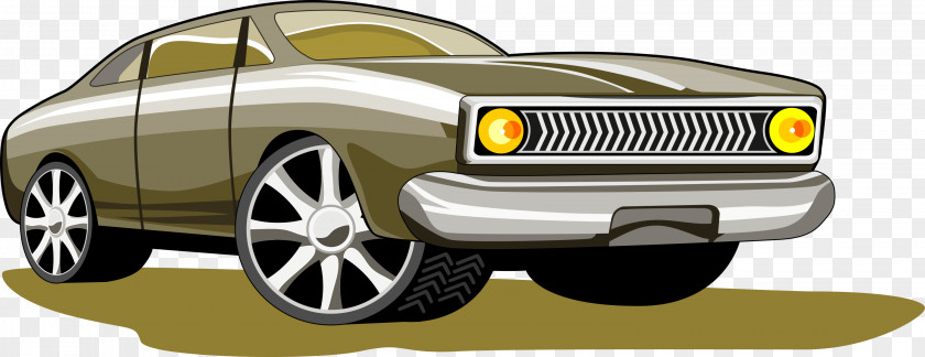 Cartoon Car Ford Mustang Motor Company Catalytic Converter PNG