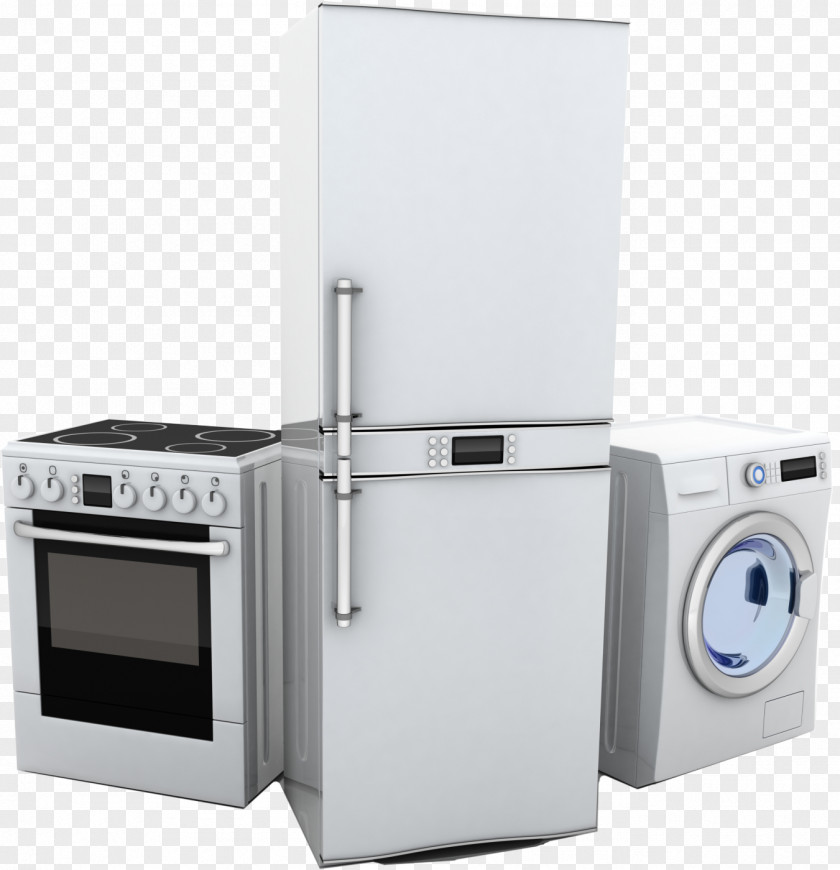 Home Appliances Table Appliance Washing Machines Refrigerator Blender PNG