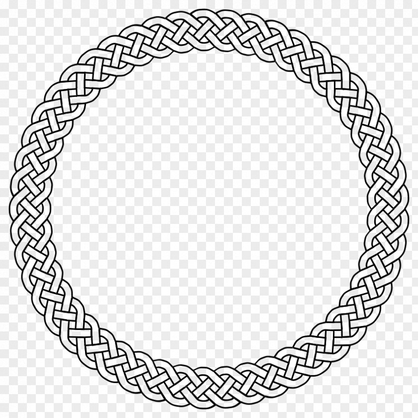 Rope Frame Celtic Knot Celts Circle Clip Art PNG