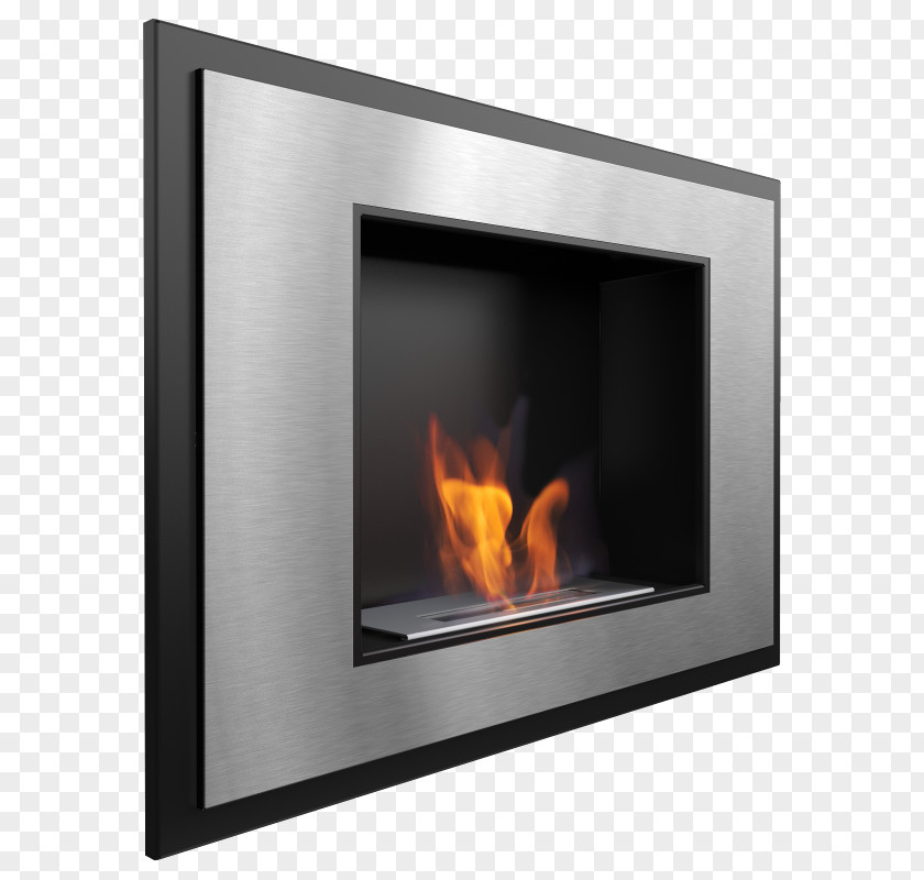Stove Bio Fireplace Ethanol Fuel Hearth Parede PNG
