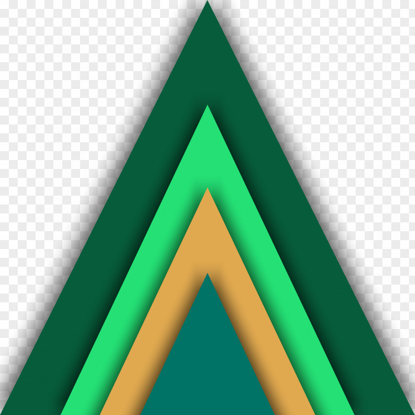 Triangle Font PNG