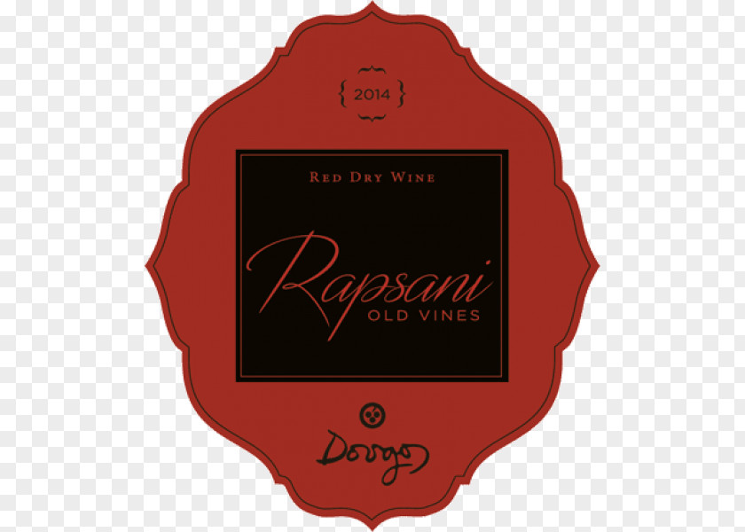 Vine Label Rapsani Xinomavro Red Wine Pasta Brand PNG