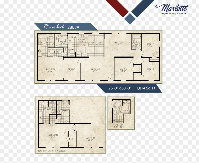 House Marlette Oregon Plan Manufactured Housing Floor PNG