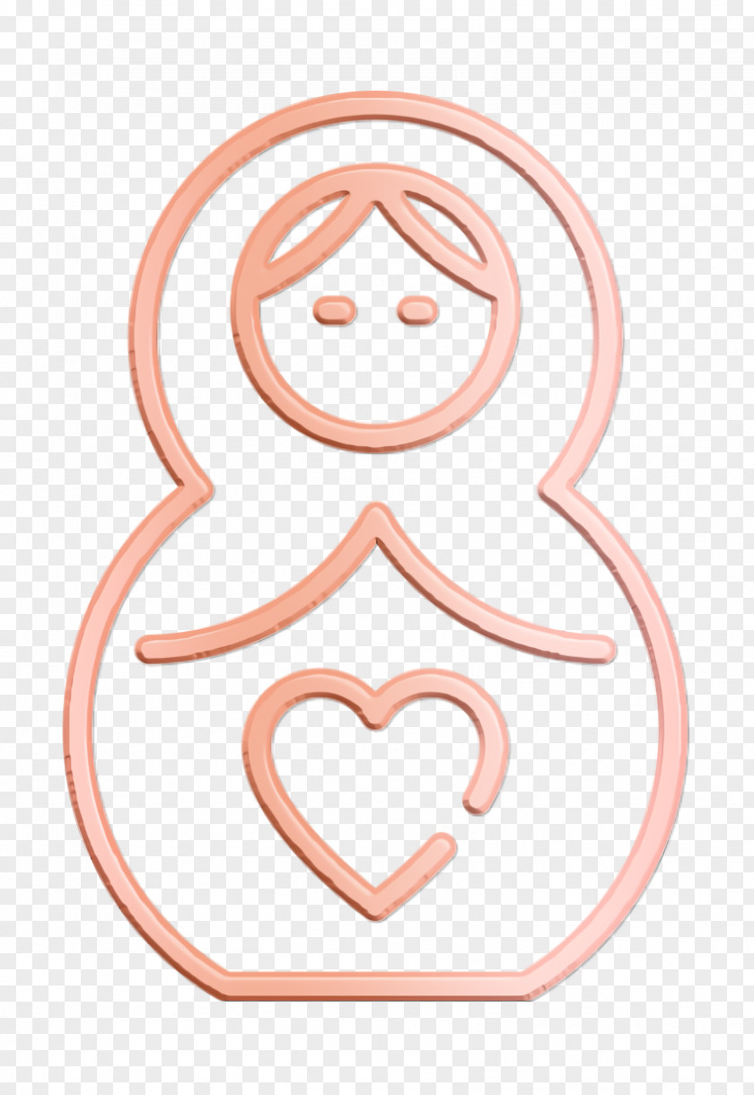 Matryoshka Doll Icon Womens Day Elements Russian PNG