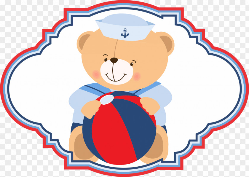 Mooncake Poster Bear Sailor Party Paper Baby Shower PNG
