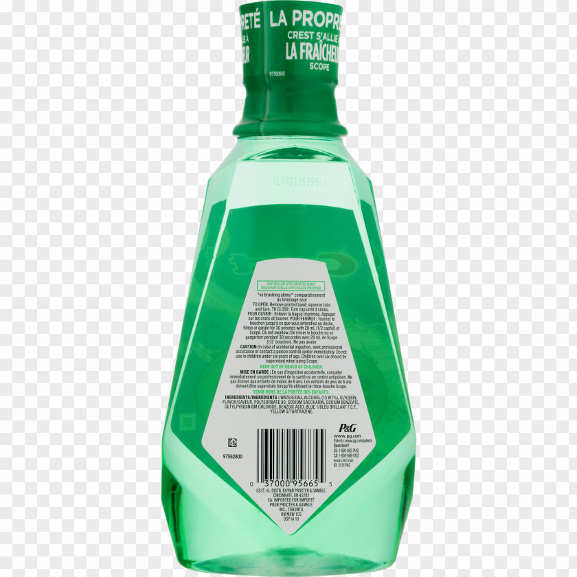Plastic Bottle Distilled Beverage Mouthwash Liqueur Fluid Ounce PNG