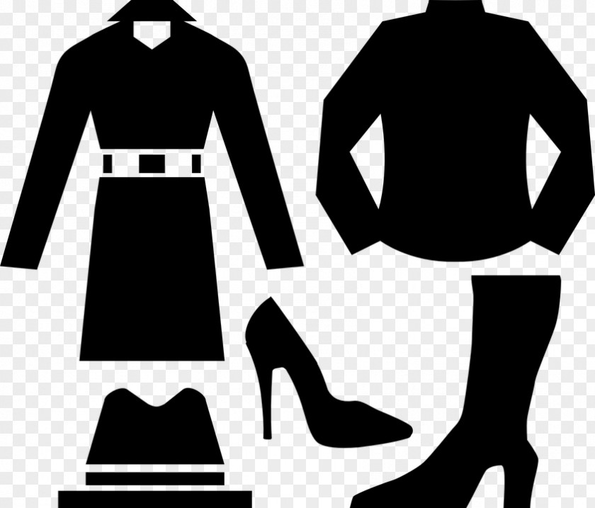 Silhouette Fashion Clip Art PNG