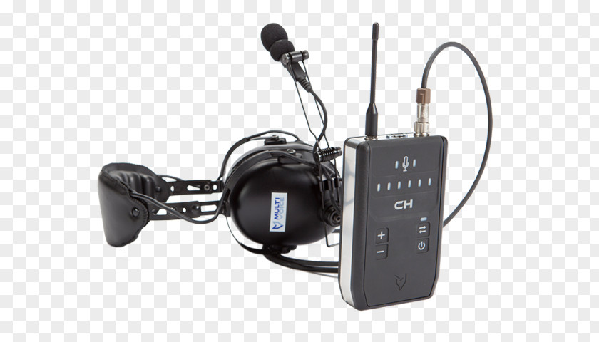 Ticket Counter Audio Headset Headphones Wireless Intercom PNG
