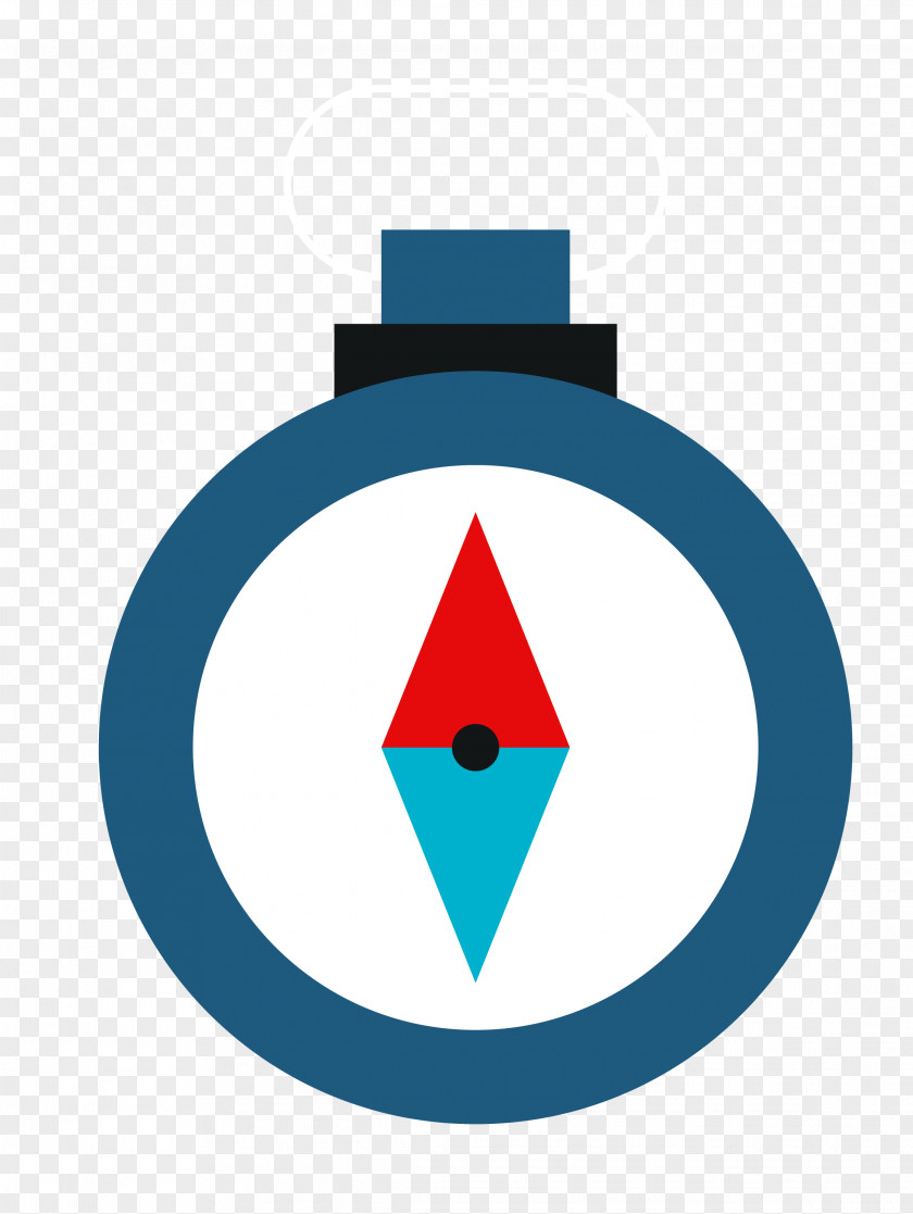 Vector Blue Compass Clip Art PNG