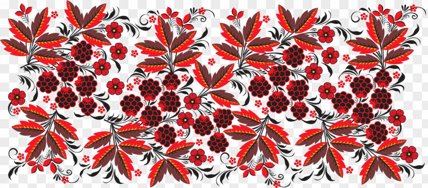 Batik Ornament Vignette Ukrainian PNG