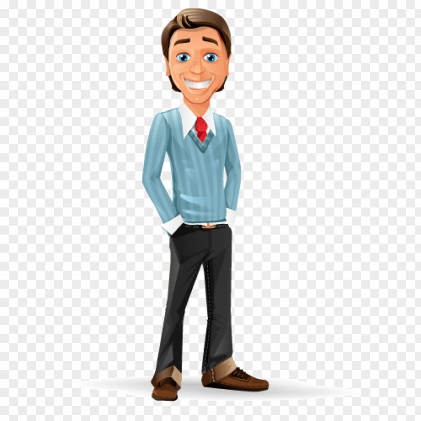 Businessperson Cartoon Character PNG
