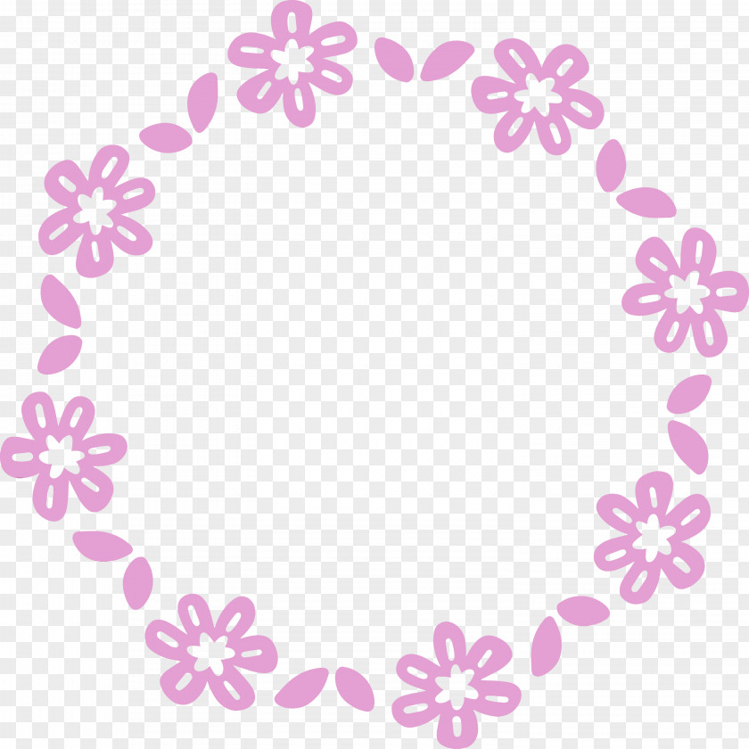 Pink Heart Pattern Magenta Pedicel PNG