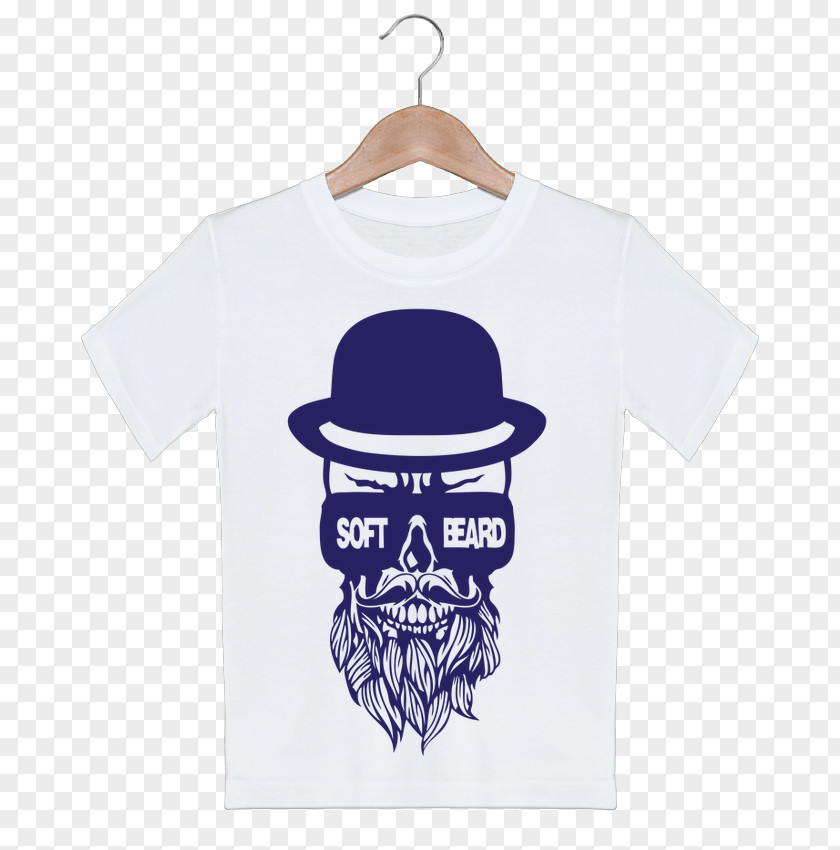 T-shirt Beard Hipster Skull And Crossbones Hat PNG