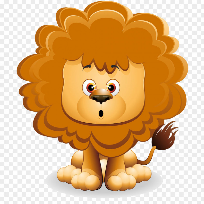 The Bulk Of Cute Cartoon Lion Giraffe Cuteness Illustration PNG