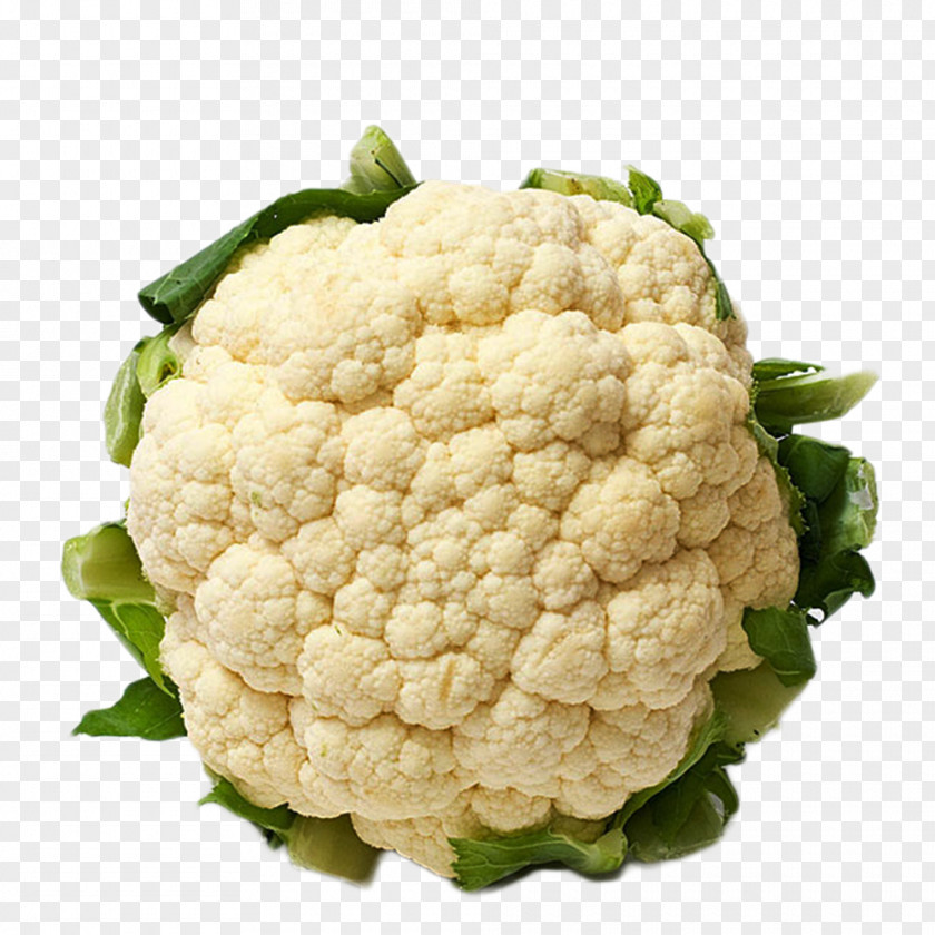 Cauliflower Cartoon Organic Food Vegetable Fruit PNG
