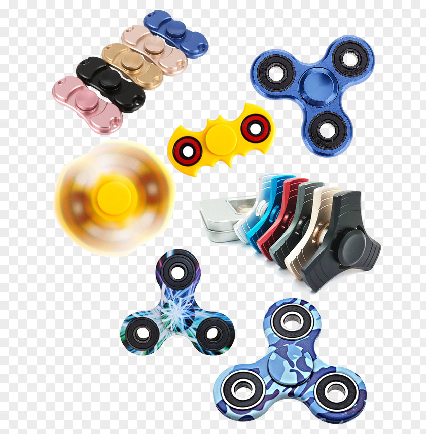 Fidget Spinner Spinning Tops Toy Fidgeting Plastic PNG