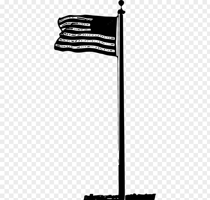 Flag Black And White Clip Art PNG