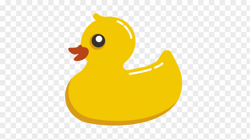 Snuggly Duckling Rubber Duck Clip Art PNG