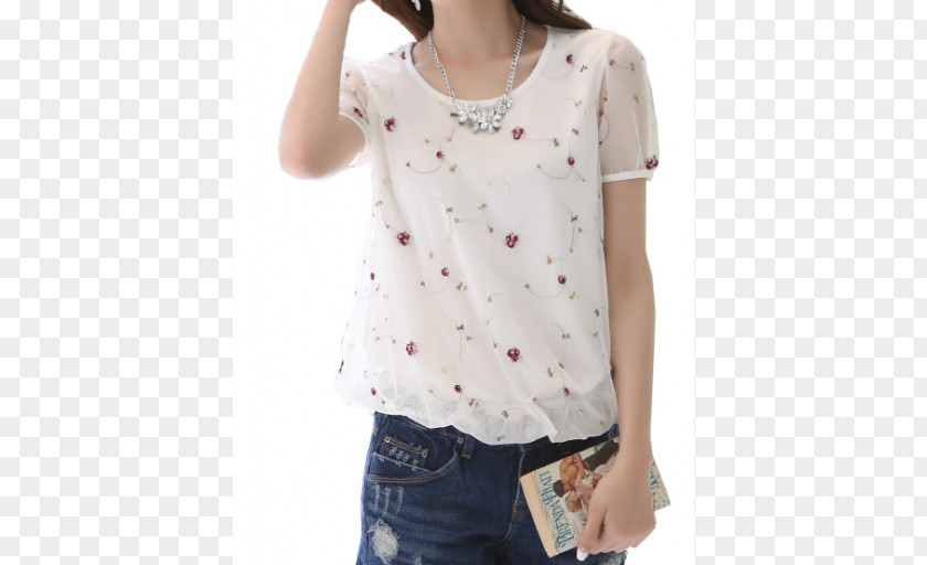 T-shirt Sleeve Blouse Neck PNG