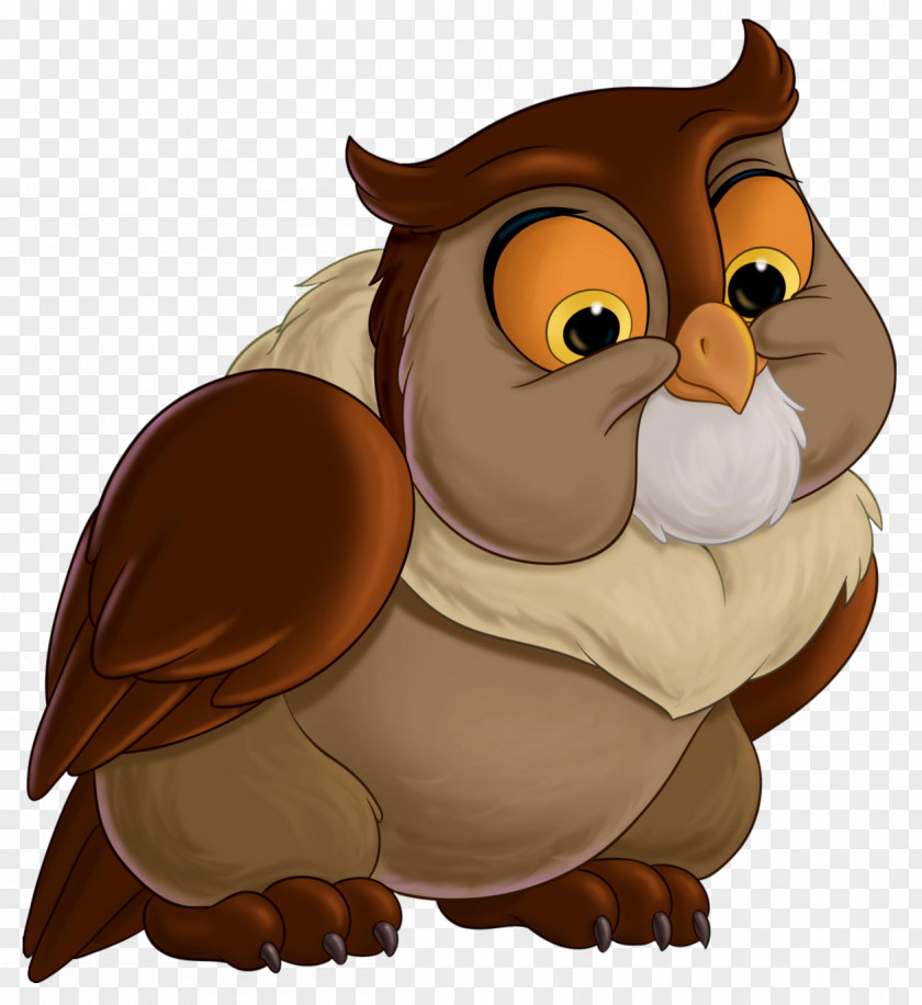 Bambi Friend Owl Transparent Clip Art Image Faline Thumper Great Prince Of The Forest PNG