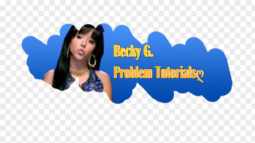 Becky G Problem Logo Brand Desktop Wallpaper Font PNG