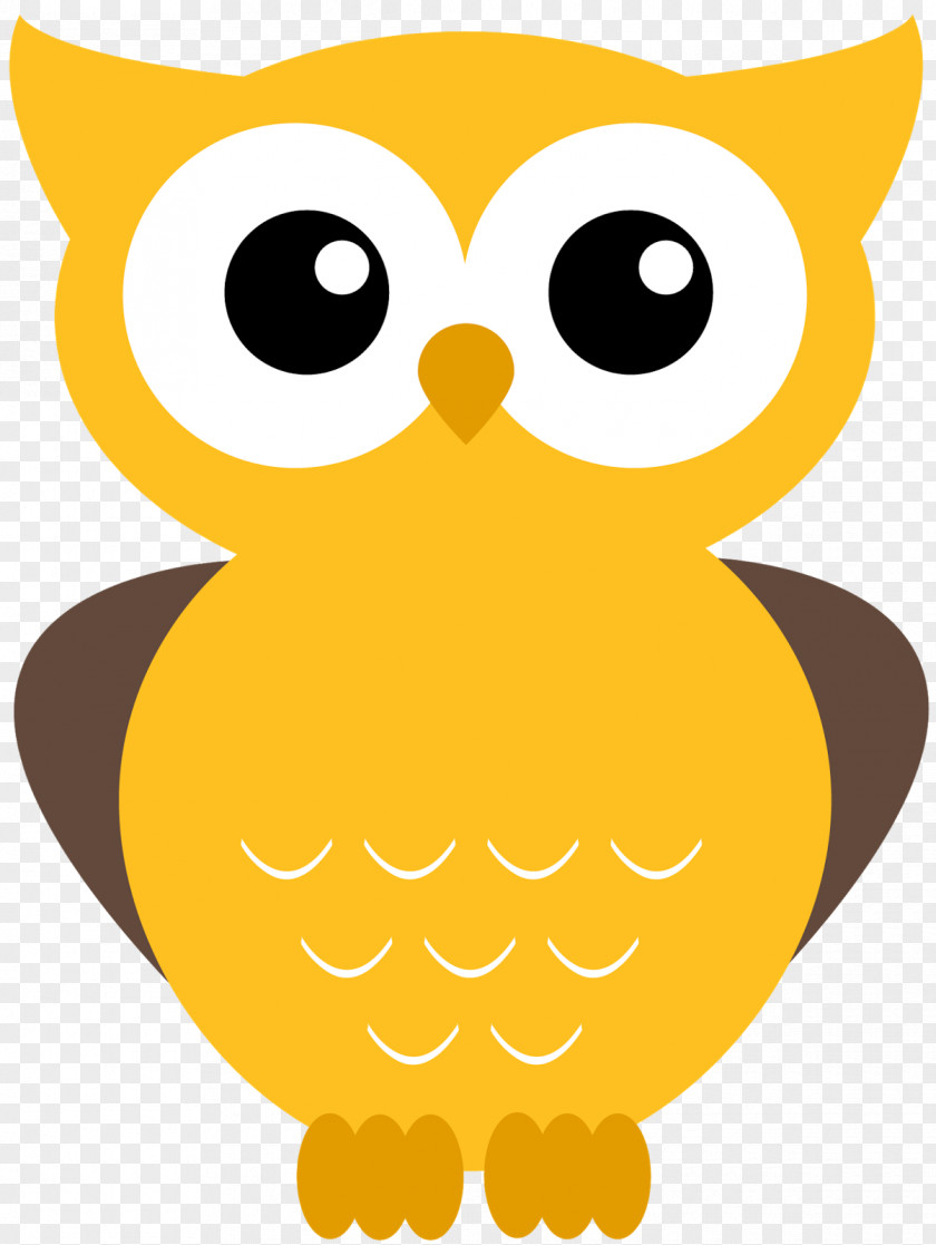 Cute Owl Paper Clip Art PNG