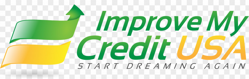 Design Logo Brand Improve My Credit USA Font PNG