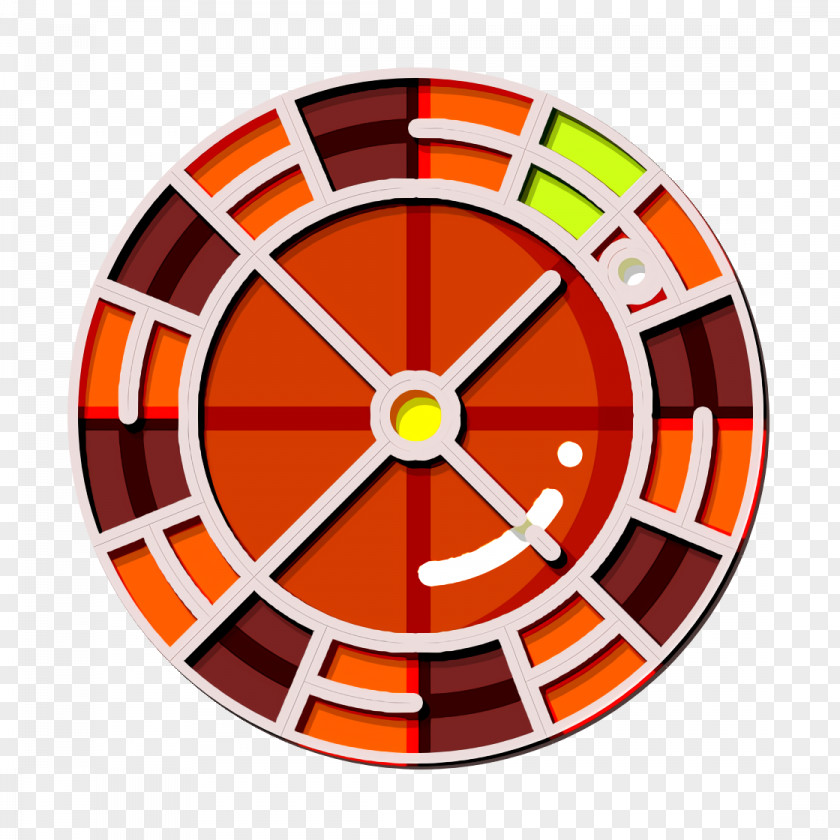 Gaming  Gambling Icon Roulette Fortune Wheel PNG