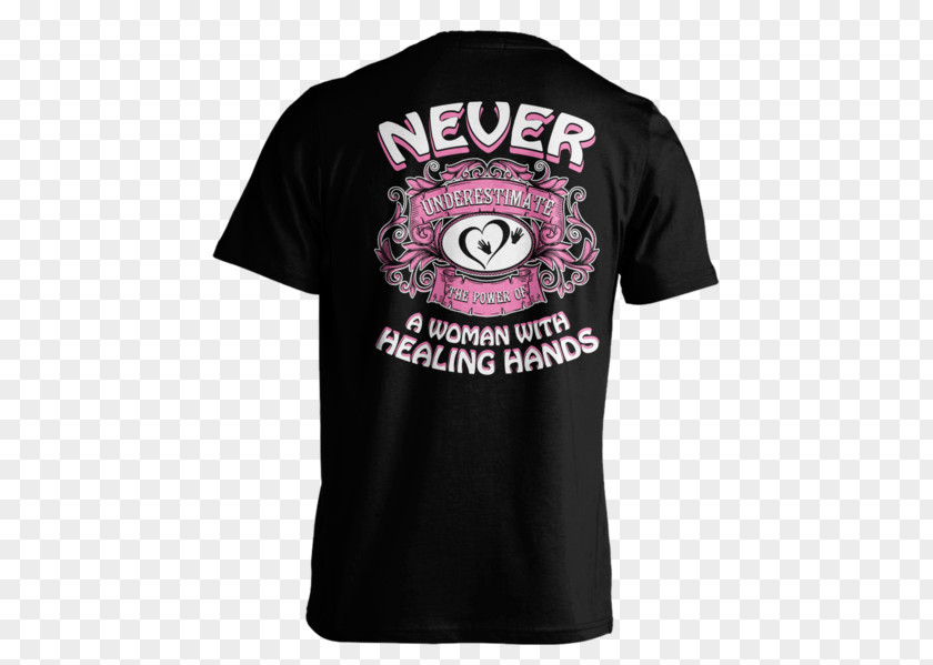 Healing Hands T-shirt Logo Sleeve Font PNG
