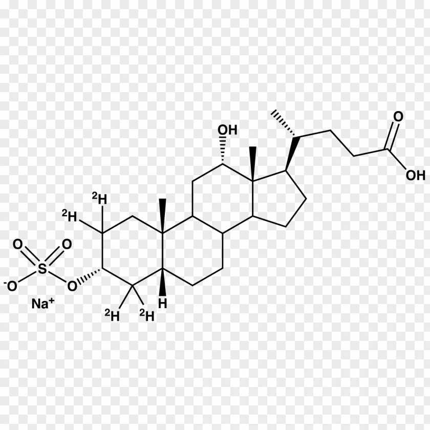Sodium Sulfate Sterol Deoxycholic Acid Ursodiol Structure Taurocholic PNG