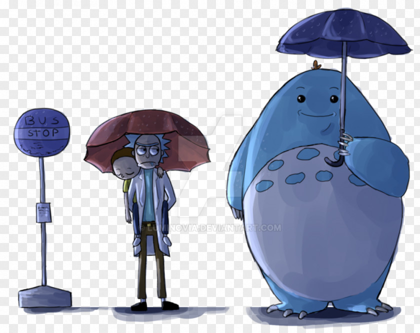 Totoro Rick Sanchez Morty Smith Art Meeseeks And Destroy YouTube PNG