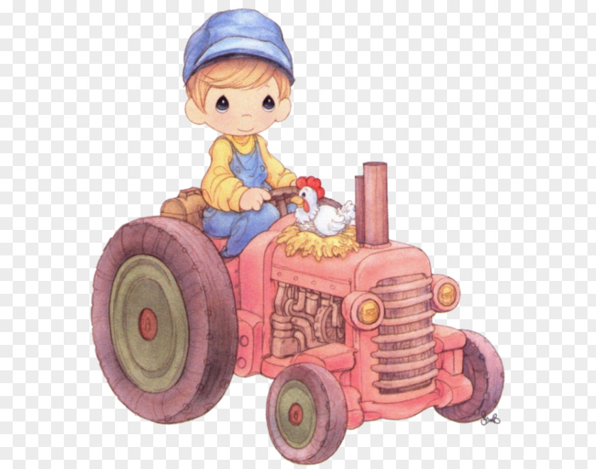 Tractor Figurine Precious Moments, Inc. Drawing PNG