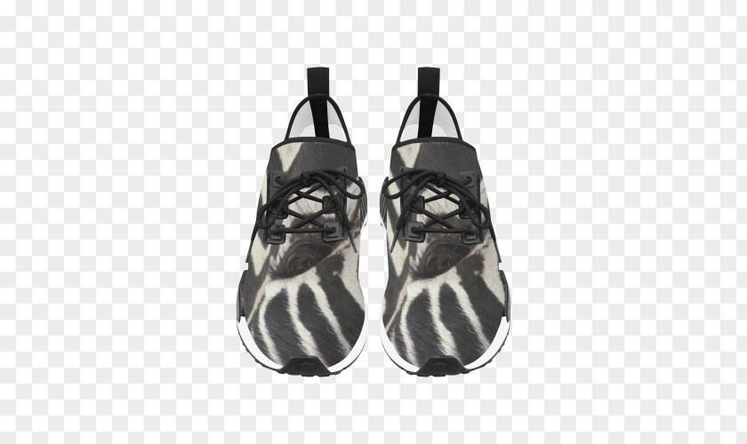 Zebra Running Sneakers Shoe Streetwear Casual Attire Leather PNG