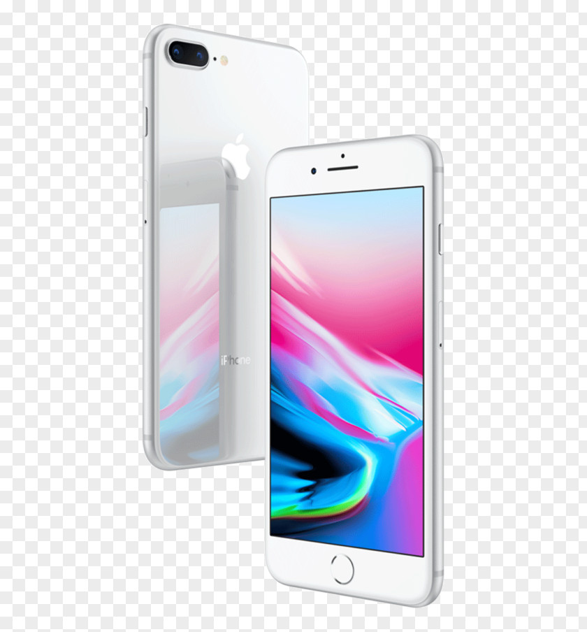 Apple IPhone X 8 Plus (64GB, Silver) 64 Gb PNG