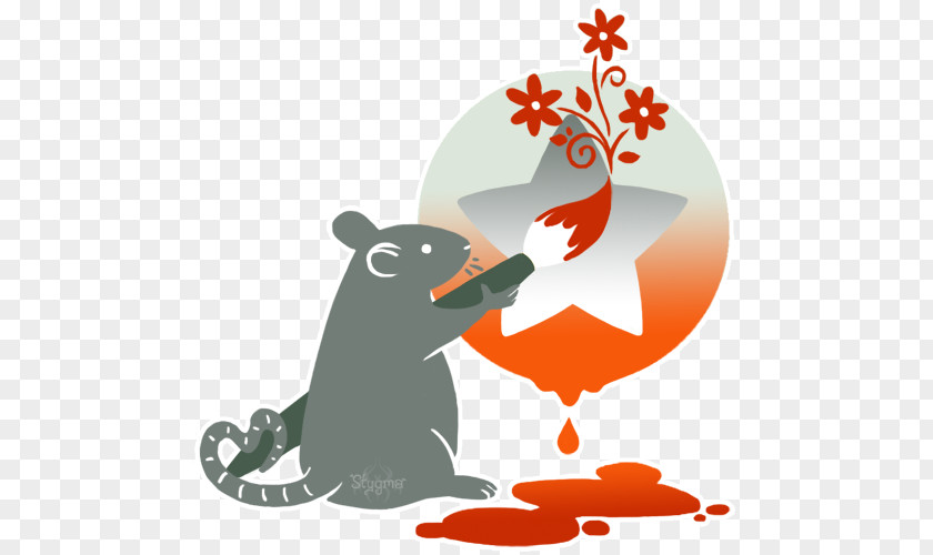 Bleeding Rooster Clip Art Illustration Rodent Carnivores PNG