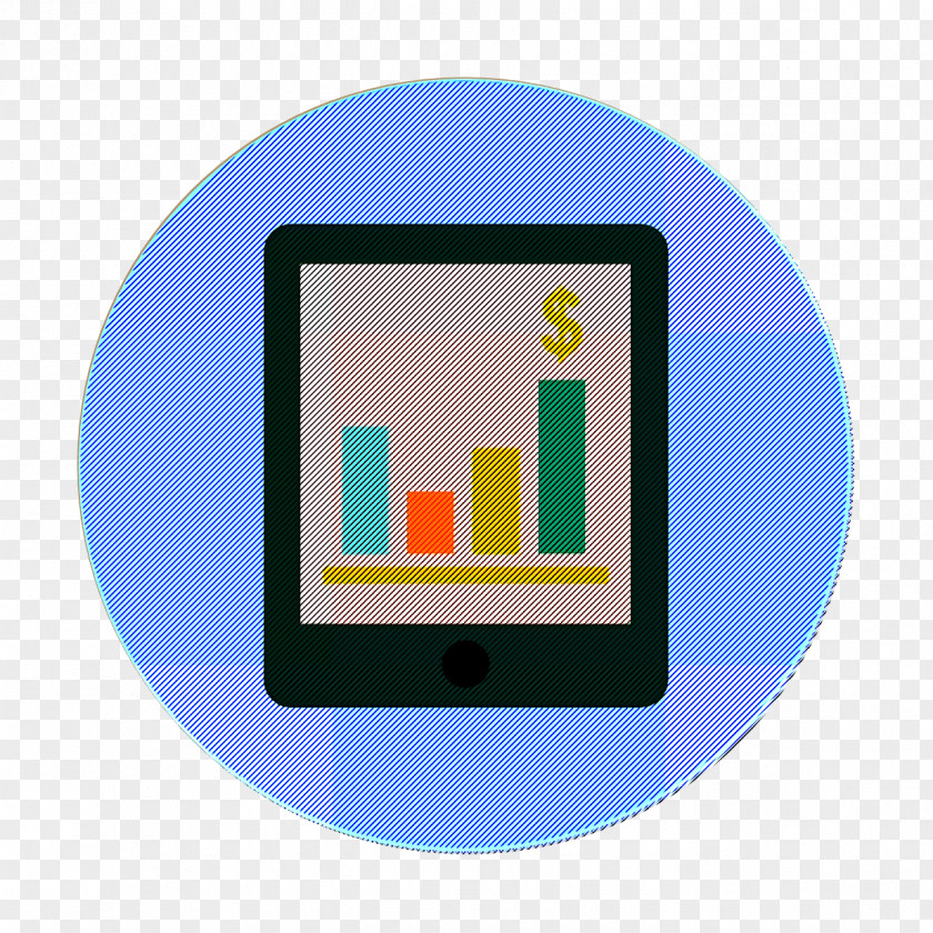 Business And Finance Icon Analytics Tablet PNG