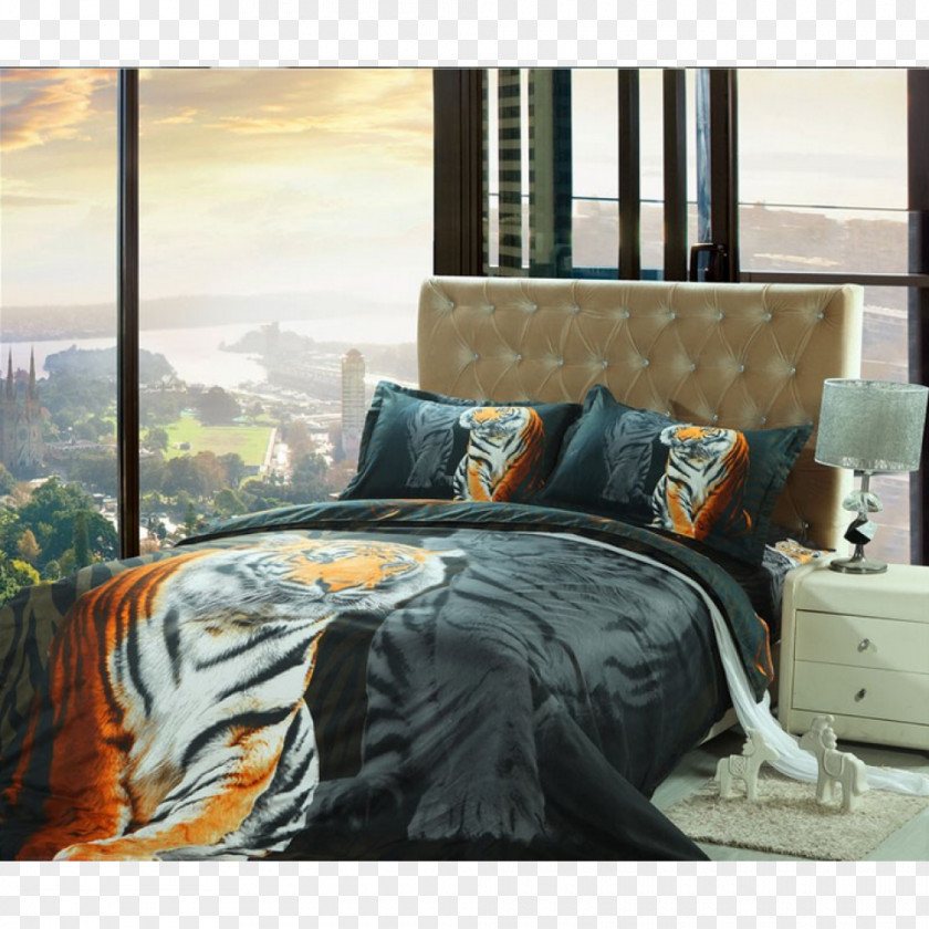 Decoration Upscale Bed Sheets Frame Duvet Cover Comforter PNG
