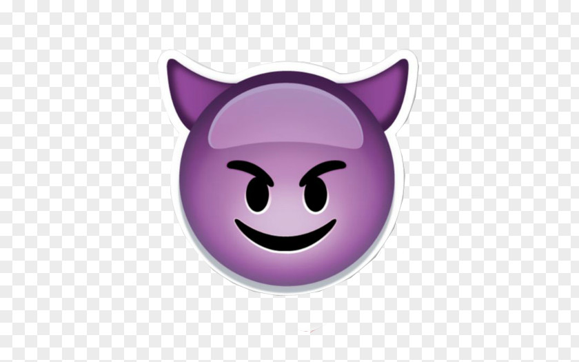 Emoji Sticker Devil Smile Emoticon PNG