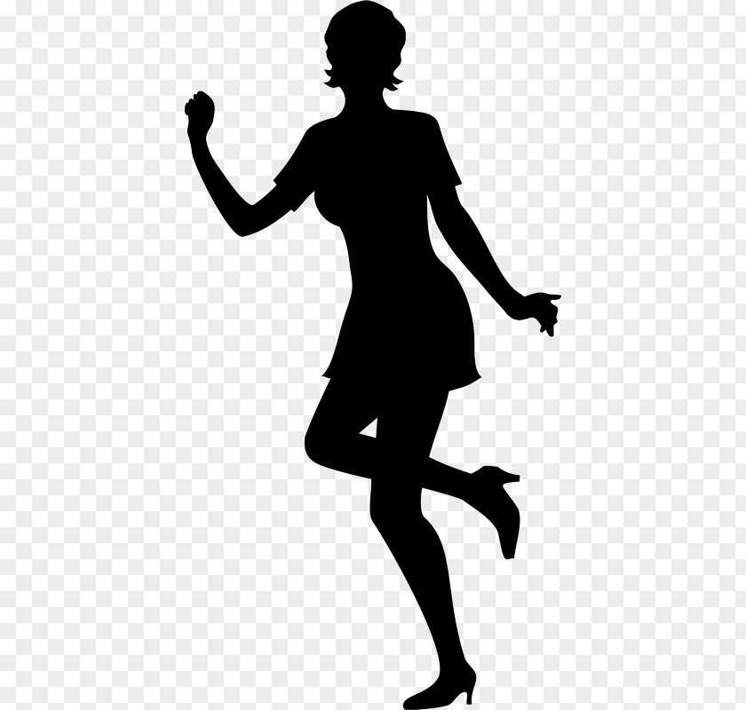 Silhouette Dance PNG