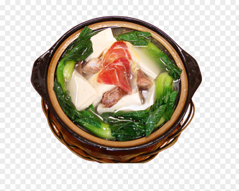 Stone Tofu Pot Chinese Cuisine Vegetarian Fish Soup PNG